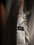 画像11: COL ORIGINAL Bal Collar Raglan Coat   コルウ オリジナル バルカラー ラグラン コート　グレージュ　ヘリンボーン　秋冬　 (11)
