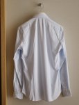 画像3: Xacus (ザカス/ザッカス)　 シャツ　ストライプ　サックス　ストレッチ