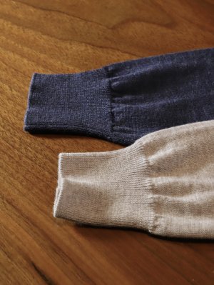 画像6: LORENZONI(ロレンツォーニ)　ウール　ニット　タートルネック　ブルーグレー