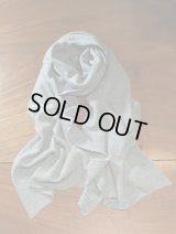 WILLIAM LOCKIE(ウィリアム　ロッキー）カシミヤ　マフラー　ORIVE TD　アイスグリーン