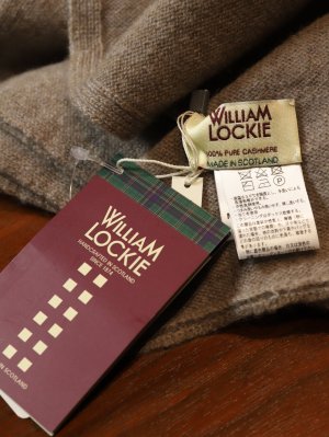 画像3: WILLIAM LOCKIE(ウィリアム　ロッキー）カシミヤ　マフラー　REINDEER　フォーン