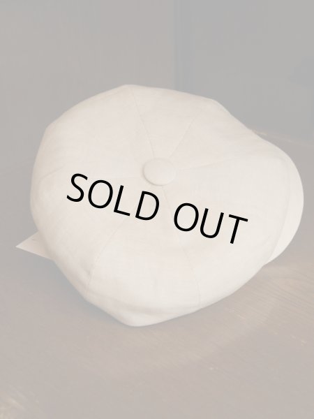 画像4: JamesLock （ジェームスロック）　キャスケット　コットン＆リネン　生成 (4)