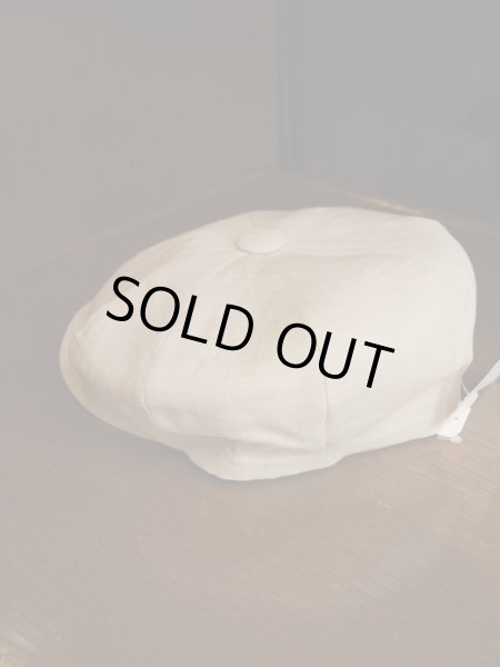 画像2: JamesLock （ジェームスロック）　キャスケット　コットン＆リネン　生成 (2)