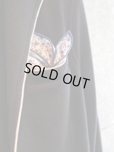 画像3: Calabrese (カラブレーゼ）　ポケットチーフ　リネン　 (3)