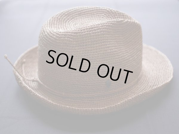 画像2: ＨＥＬＥＮ　ＫＡＭＩＮＳＫＩ（ヘレン　カミンスキー）ラフィア　ハット　ABAKA　HUSK（濃茶） (2)