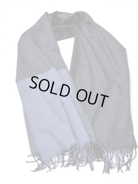 画像3: BEGG&Co（ベグ）ARRAN　FRAME　カシミアマフラー　ブラックベース　秋冬対応 (3)