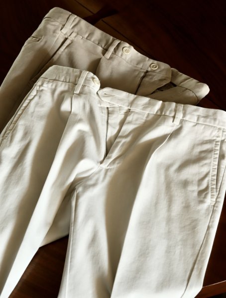 画像11: ROTA SPORT （ロタ スポーツ/ロータ スポーツ）　コットン　ストレッチ　オフホワイト　ツイル　パンツ　3シーズン (11)